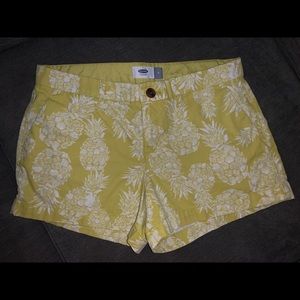 Old Navy Pineapple Print Shorts